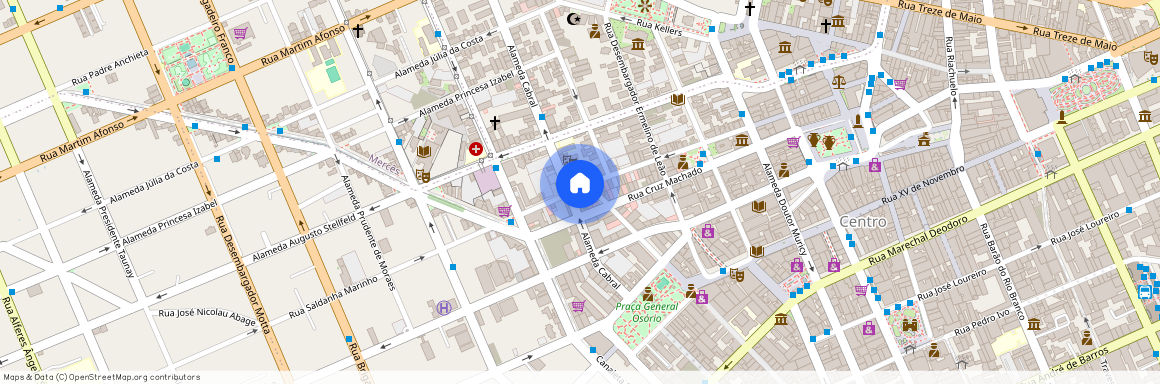 Alameda Cabral, 246, Centro - Curitiba - PR