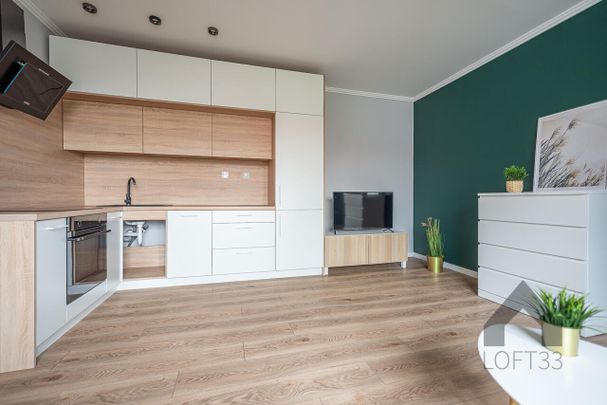 Piękne i wyposażone mieszkanie dwupokojowe w centrum Jaworzna do wynajęcia | Spacer 3D - Фото 1