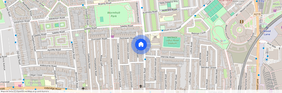 W12, London