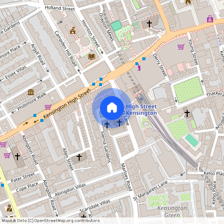 Iverna Gardens, Kensington, London, W8