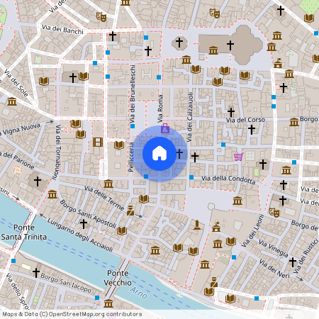 Via dei Lamberti, Florence, Tuscany 50123