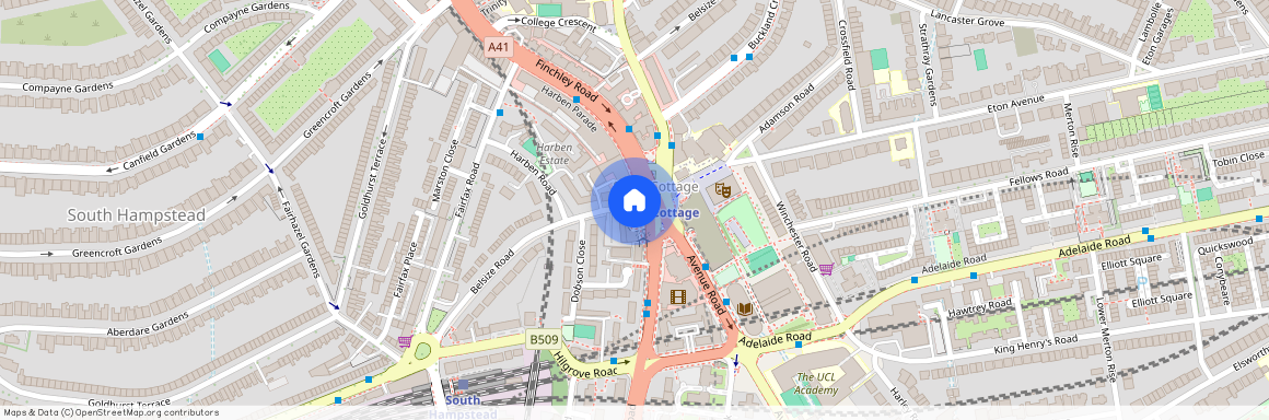 Finchley Road, Swiss Cottage, NW3