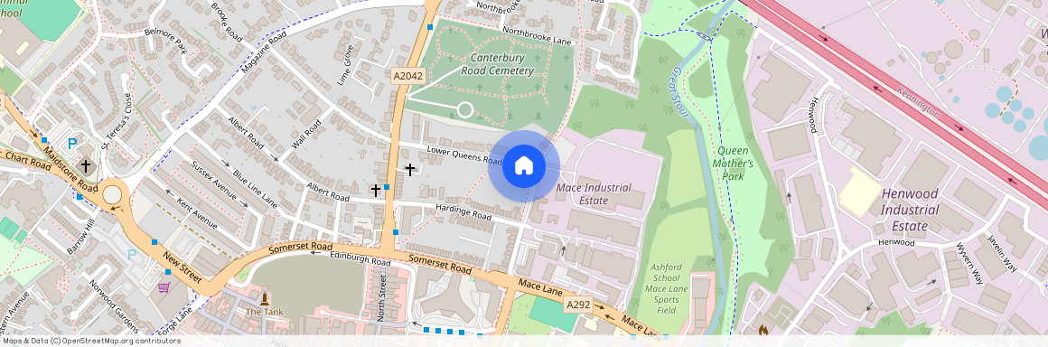 Lower Queens Road, Ashford, Kent