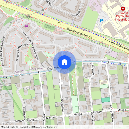 Warszawa, Mokotów, Arbuzowa