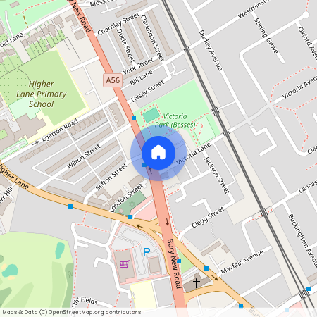 Stone Pale, Whitefield, M45