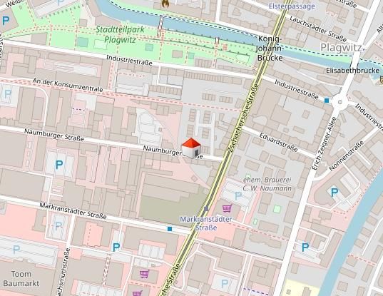 I kleine 2-RW in Plagwitz I Laminat I Duschbad I Einbauküche I grüner Innenhof I - Foto 1