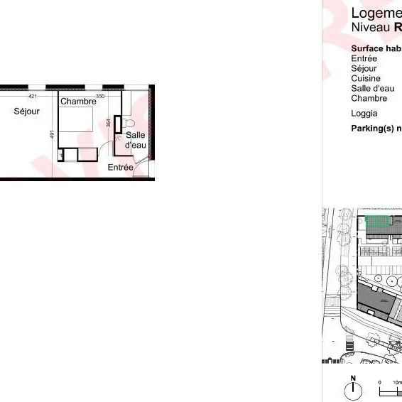 Appartement à louer 2 pièces 48.3m² - Photo 2