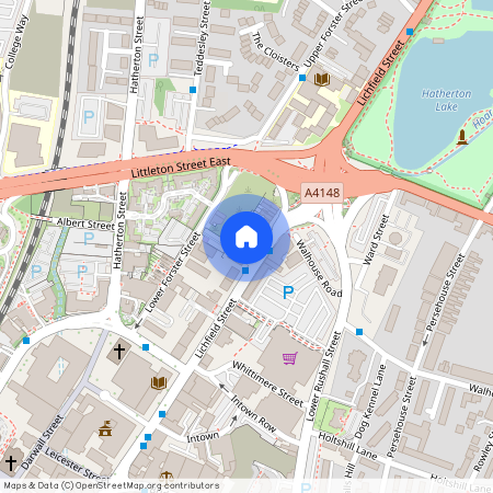 Lichfield Street, Walsall, WS1