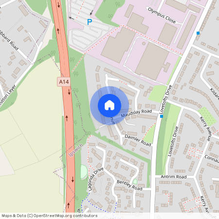 Foden Avenue, Ipswich, Suffolk, IP1