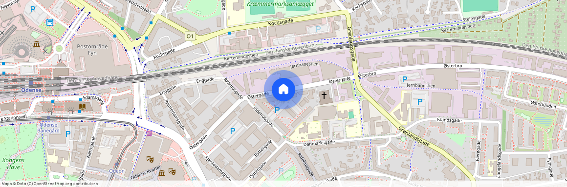 Østergade 51B, 2. 1, 5000, Odense C