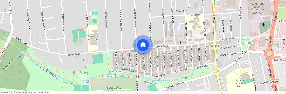 Elwick Road, Hartlepool, TS26 9BH