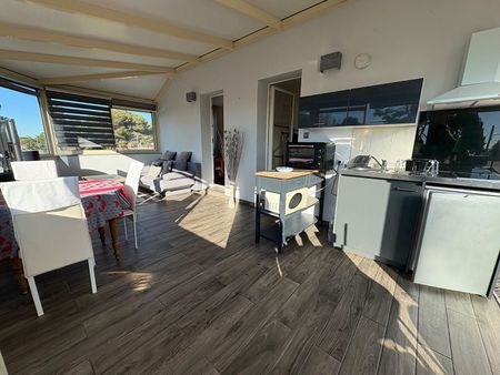 Appartement meublé T2 haut de Villa vue mer d'environ 45 m2 à louer à Carry-le-Rouet, - Photo 5