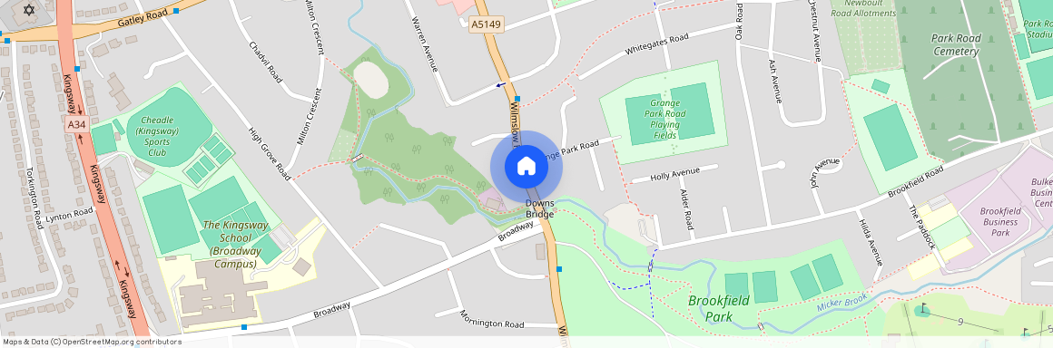 Wilmslow Road, Cheadle, SK8