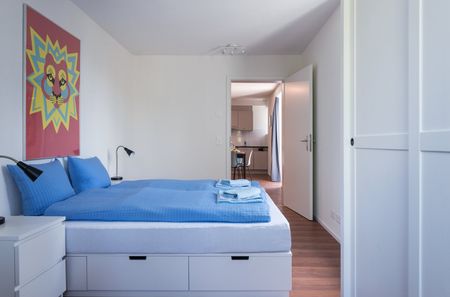 Grosszügiges möbliertes 2 Zimmer-Apartment mit Balkon in Zürich-Altstetten - Photo 5