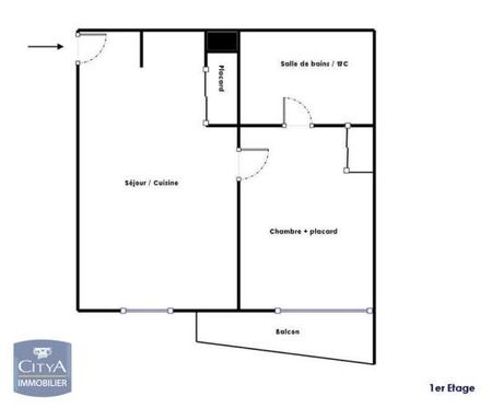 Location Appartement 2 pièces 29m² NANTES 44000 - Photo 3