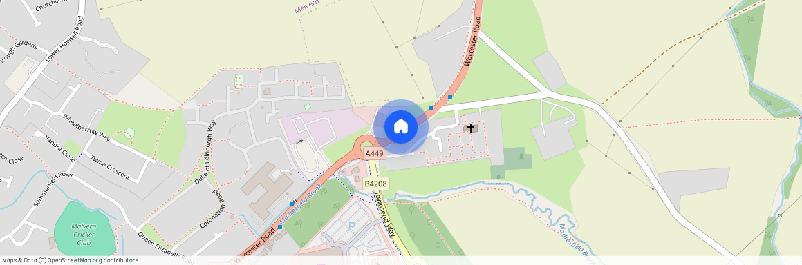 Worcester Road, Malvern, Worcestershire