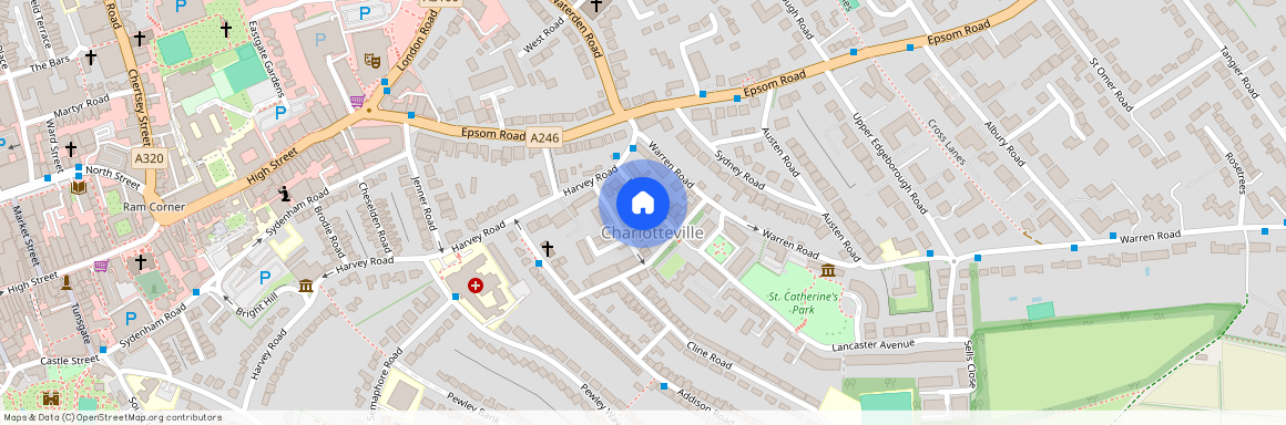 Baillie Road, Guildford GU1