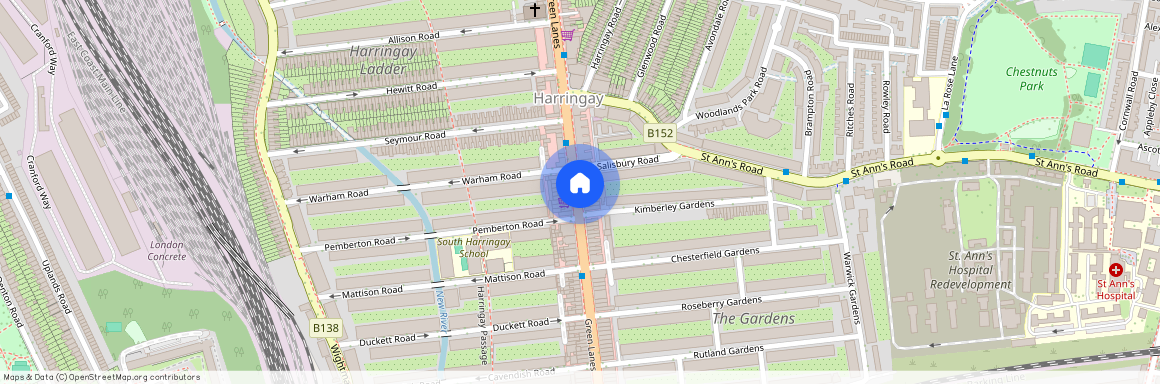 Grand Parade, Green Lanes, London N4 1LA