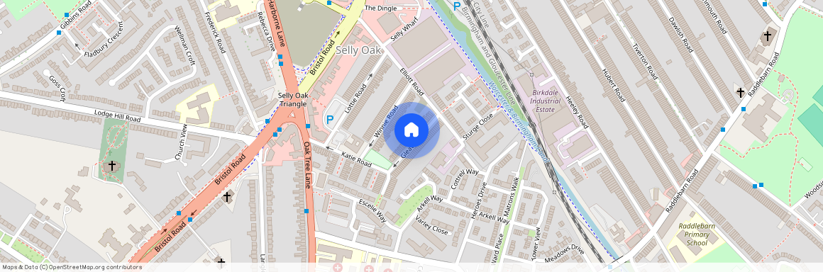 Gleave Road, Selly Oak, Birmingham, West Midlands, B29