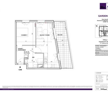 location Appartement T2 DE 42.6m² À TOULOUSE - Photo 6