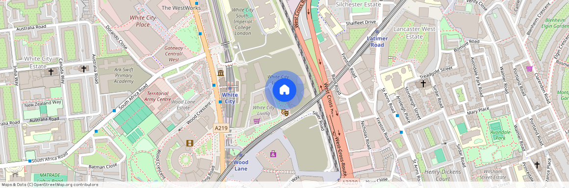Parkside Apartments, Cascade Way, W12
