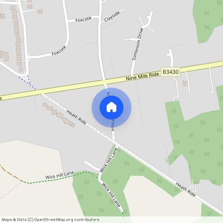 Kiln Ride Extension, Finchampstead, Wokingham, RG40