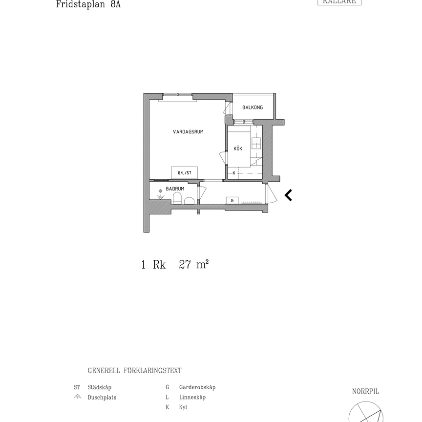 Fridstaplan 8 A, våning None - Foto 2