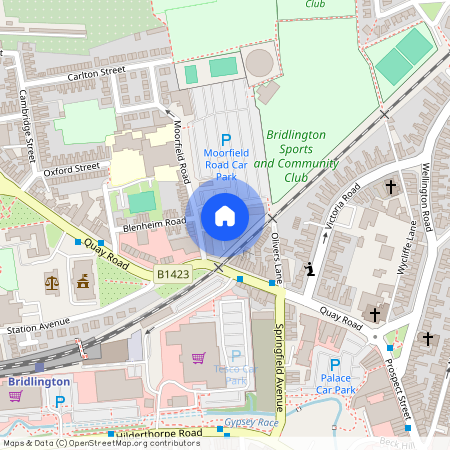 Railway Walk, Bridlington