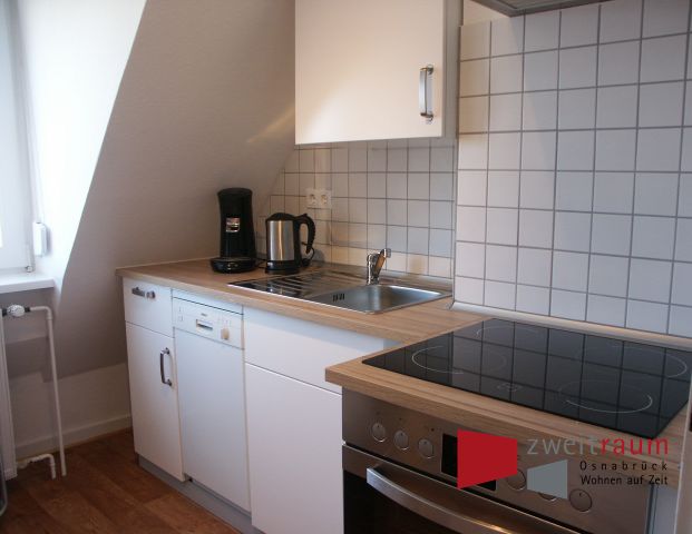 Eversburg-Büren, modern möbliertes Zimmer in einer komplett möblierten 3 Zimmer Wohnung. - Photo 1