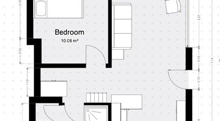 North facing, sunny 1BR Flat with covered carport - Photo 5
