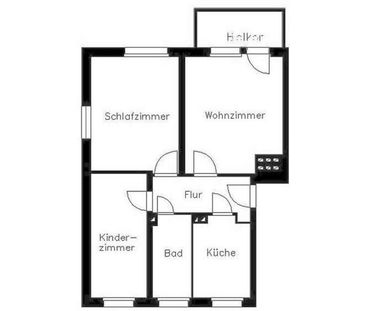 Helle 3-Zimmer-Wohnung mit Weitblick im 3. Obergeschoss - Photo 3