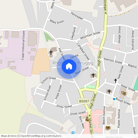 Central Buildings, Hall St