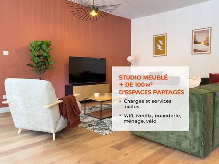 T1 26 m2 tout équipé en coliving et clé en main - Photo 5