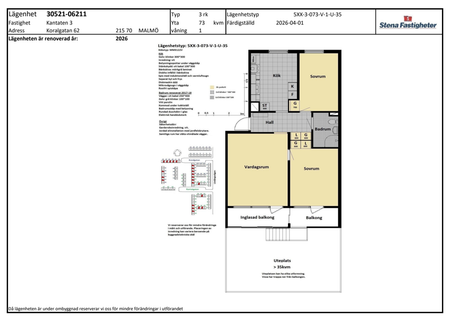 Koralgatan 62, Lindängen - Foto 3