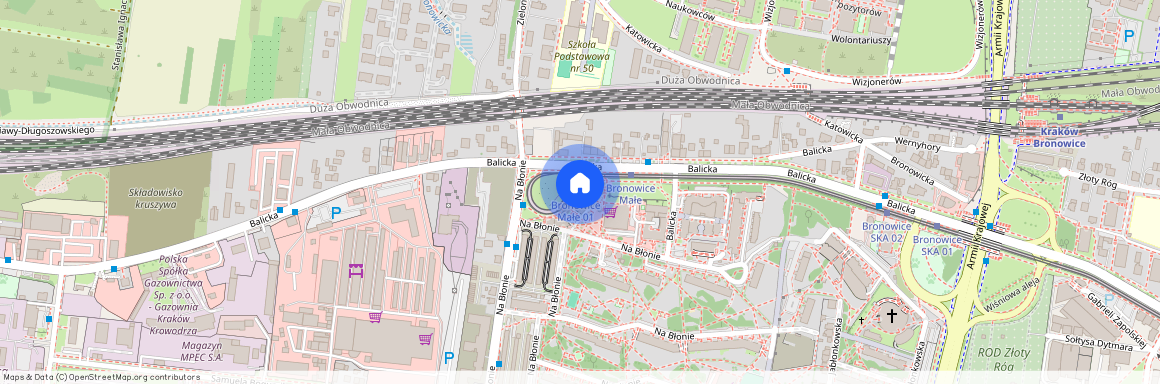 ul. Balicka, Bronowice Małe