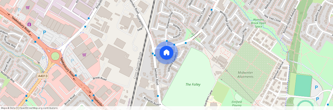 Stanwick Gardens, Cheltenham