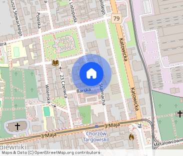 pokój 1-os, zamykany Chorzów Stalmacha Barska Katowicka MELDUNEK - Zdjęcie 1