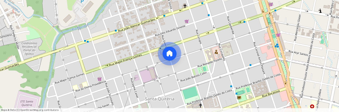 Rua Dom Orione, Santa Quitéria, PR, Curitiba