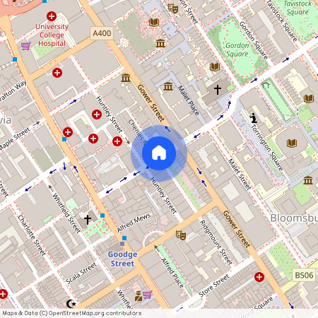 Torrington Place, Bloomsbury, WC1E