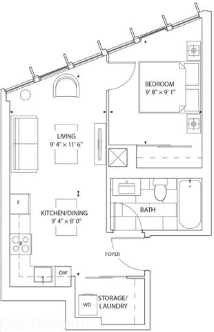 For Lease - 60 shuter Street Unit# 2809, Toronto, Ontario - Photo 3