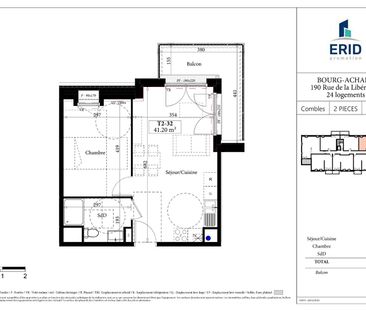 Location Appartement 2 pièces 40m² BOURG ACHARD 27310 - Photo 2