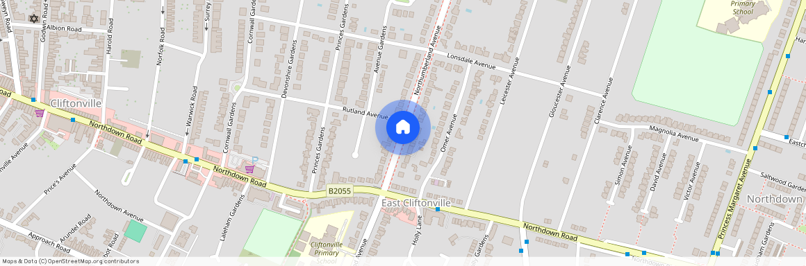 Northumberland Avenue, Margate, Kent, CT9