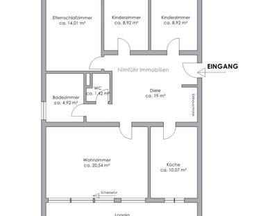 Sonnige 4-Zimmer-Wohnung mit Panoramablick – Aigen - Photo 3