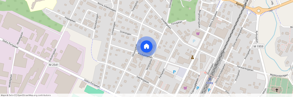 Osby, Skåne, Klockaregatan 14 D