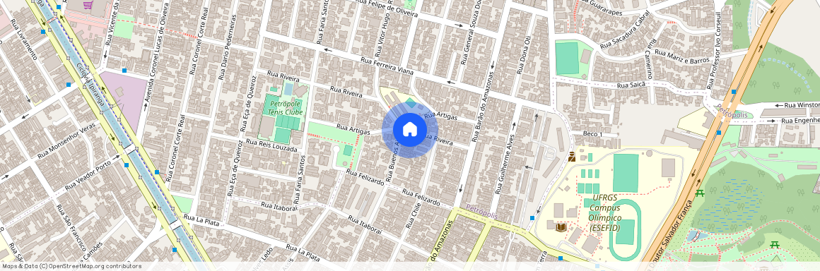 Rua Riveira, 493, Porto Alegre, Porto Alegre - RS, 90670-160, Brazil