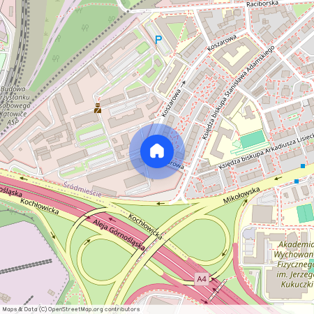 Koszarowa, Śródmieście, Katowice, śląskie
