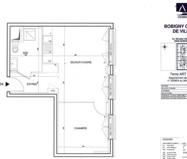 location Appartement T2 DE 39.3m² À BOBIGNY - Photo 1