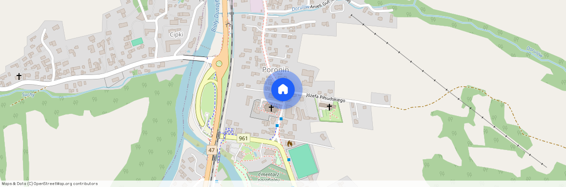 Dr do Rojów, Tatrzański (pow.), Poronin (gm.)