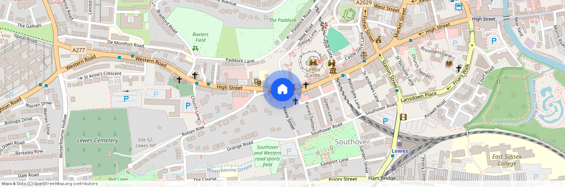 High Street, Lewes, East Sussex, BN7