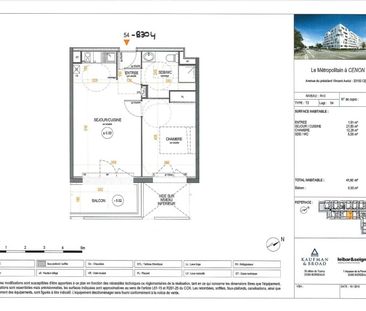 Location Appartement 2 pièces 41m² CENON 33150 - Photo 3